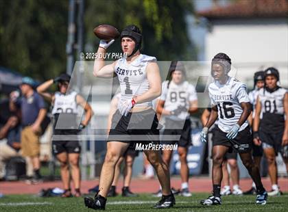 Thumbnail 1 in Carlsbad vs Servite (7 on 7 Brave 8 Invitational) photogallery.