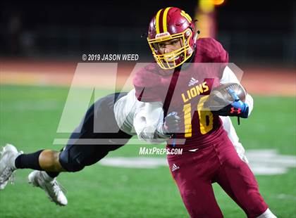 Thumbnail 1 in Liberty vs. California (CIF NCS D1 Round 1 Playoff) photogallery.