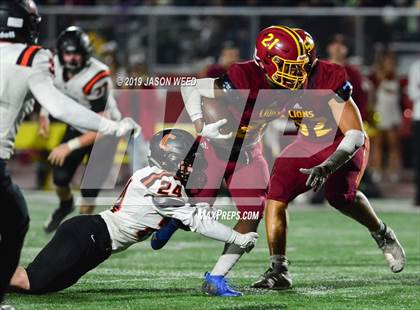 Thumbnail 1 in Liberty vs. California (CIF NCS D1 Round 1 Playoff) photogallery.
