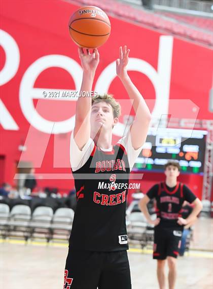 Thumbnail 1 in O'Connor vs Boulder Creek - Section 7 Basketball Tournament photogallery.
