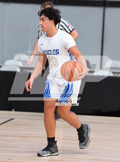 Thumbnail 2 in O'Connor vs Boulder Creek - Section 7 Basketball Tournament photogallery.