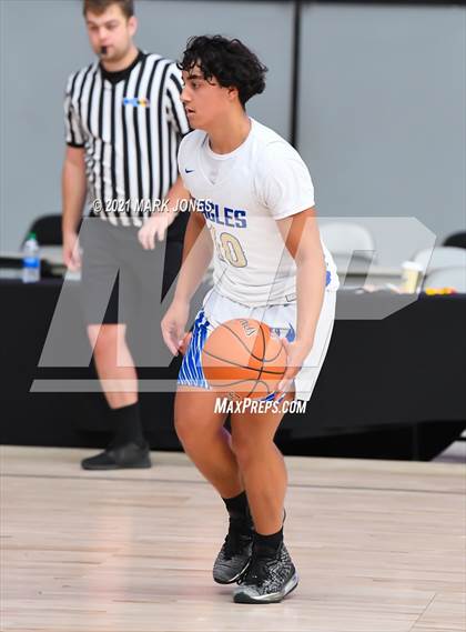 Thumbnail 2 in O'Connor vs Boulder Creek - Section 7 Basketball Tournament photogallery.