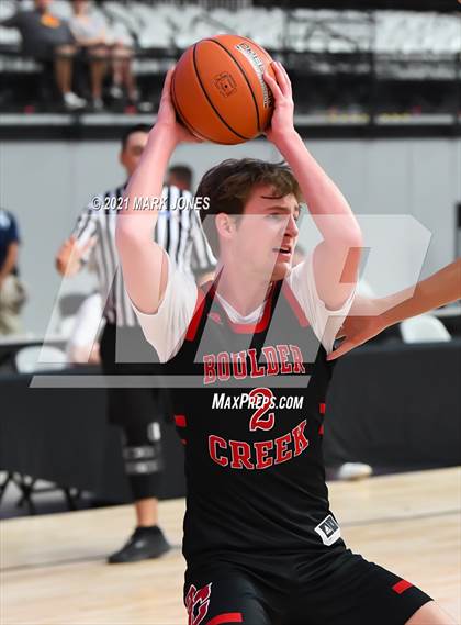 Thumbnail 2 in O'Connor vs Boulder Creek - Section 7 Basketball Tournament photogallery.