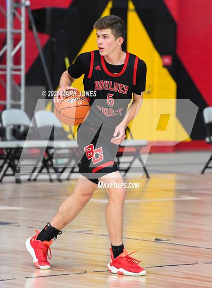 Thumbnail 3 in O'Connor vs Boulder Creek - Section 7 Basketball Tournament photogallery.
