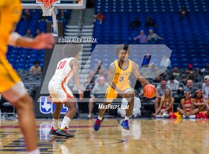 Thumbnail 2 in Stafford vs Oak Cliff Faith Family Academy (UIL 4A Basketball Semifinal) photogallery.
