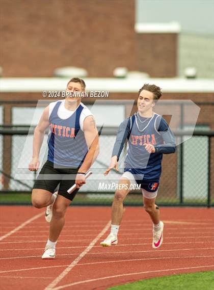 Thumbnail 2 in Attica League Meet photogallery.