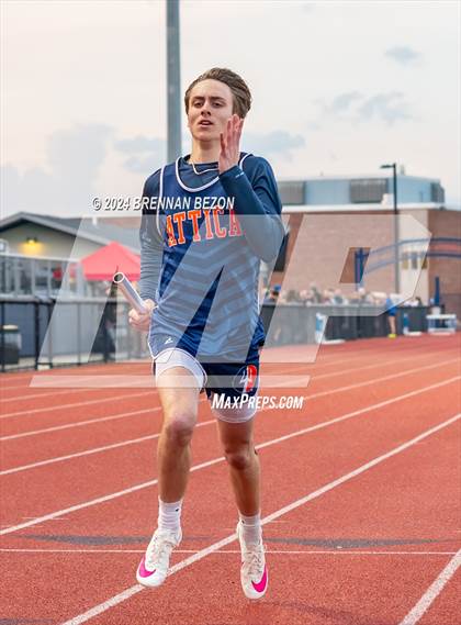 Thumbnail 3 in Attica League Meet photogallery.