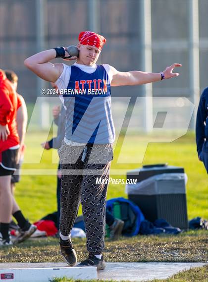 Thumbnail 3 in Attica League Meet photogallery.