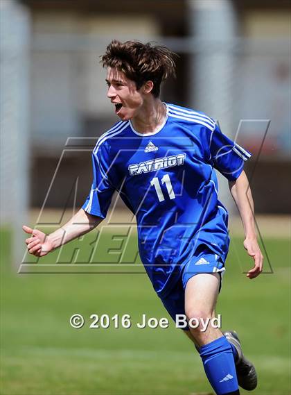 Thumbnail 3 in Page vs. Memphis University (Southern Soccer Challenge Invitational Tournament) photogallery.