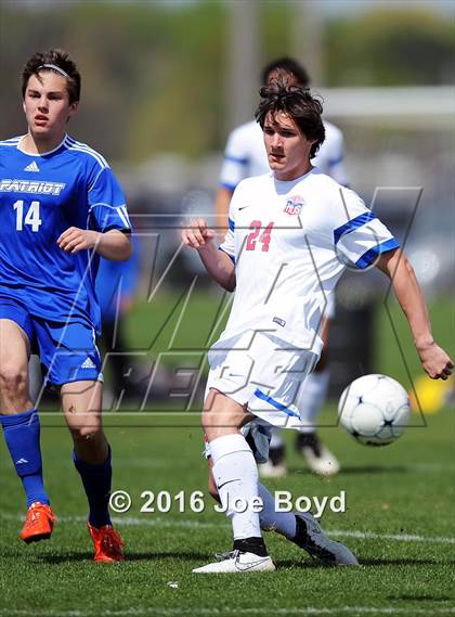 Thumbnail 3 in Page vs. Memphis University (Southern Soccer Challenge Invitational Tournament) photogallery.