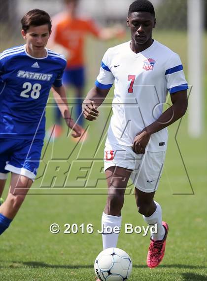 Thumbnail 2 in Page vs. Memphis University (Southern Soccer Challenge Invitational Tournament) photogallery.