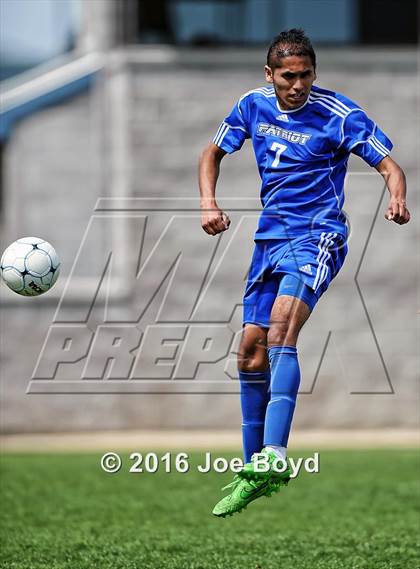 Thumbnail 3 in Page vs. Memphis University (Southern Soccer Challenge Invitational Tournament) photogallery.