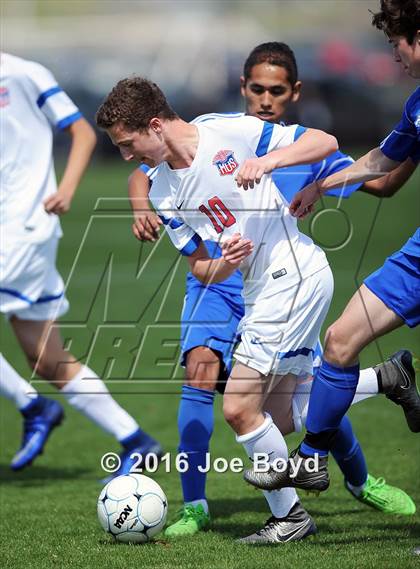 Thumbnail 2 in Page vs. Memphis University (Southern Soccer Challenge Invitational Tournament) photogallery.