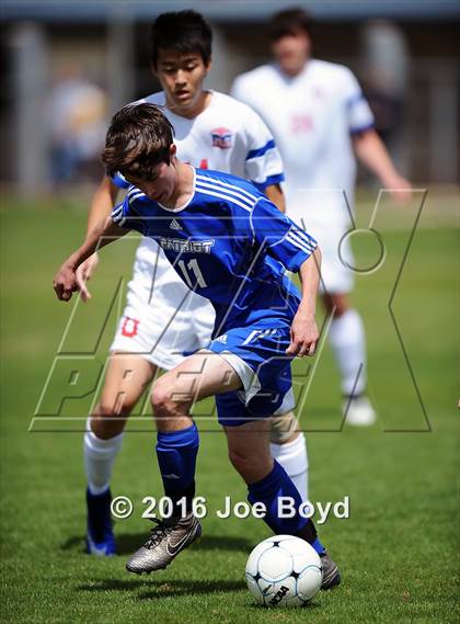 Thumbnail 1 in Page vs. Memphis University (Southern Soccer Challenge Invitational Tournament) photogallery.