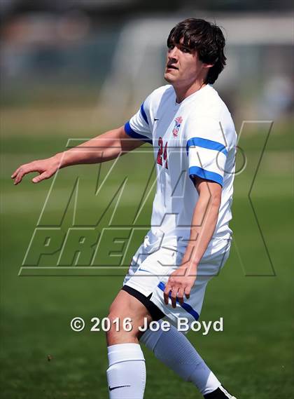 Thumbnail 3 in Page vs. Memphis University (Southern Soccer Challenge Invitational Tournament) photogallery.