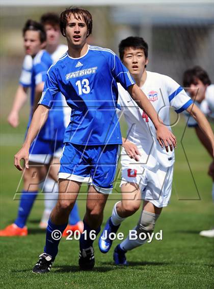 Thumbnail 2 in Page vs. Memphis University (Southern Soccer Challenge Invitational Tournament) photogallery.