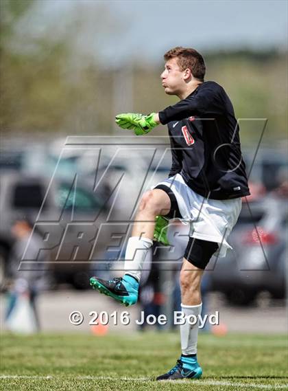 Thumbnail 2 in Page vs. Memphis University (Southern Soccer Challenge Invitational Tournament) photogallery.