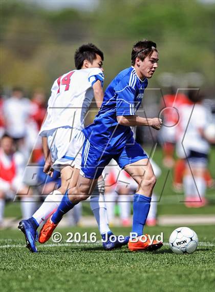 Thumbnail 3 in Page vs. Memphis University (Southern Soccer Challenge Invitational Tournament) photogallery.