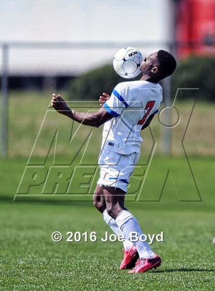 Thumbnail 3 in Page vs. Memphis University (Southern Soccer Challenge Invitational Tournament) photogallery.