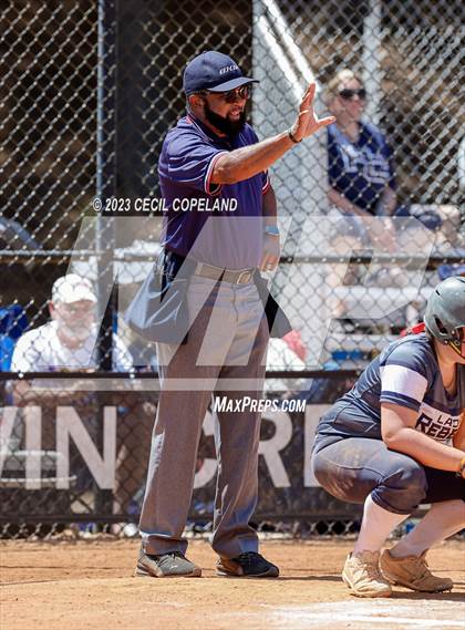 Thumbnail 3 in West Laurens vs Haralson County (GHSA Slowpitch Final) photogallery.