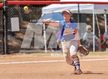 Thumbnail 2 in West Laurens vs Haralson County (GHSA Slowpitch Final) photogallery.