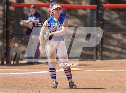 Thumbnail 3 in West Laurens vs Haralson County (GHSA Slowpitch Final) photogallery.