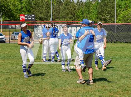 Thumbnail 3 in West Laurens vs Haralson County (GHSA Slowpitch Final) photogallery.