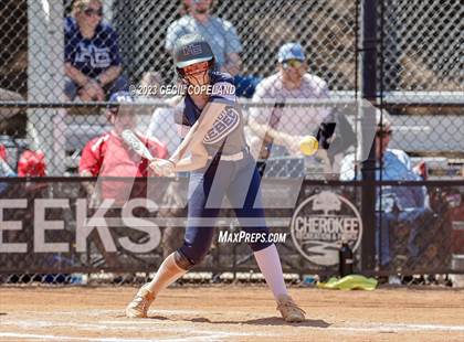 Thumbnail 3 in West Laurens vs Haralson County (GHSA Slowpitch Final) photogallery.