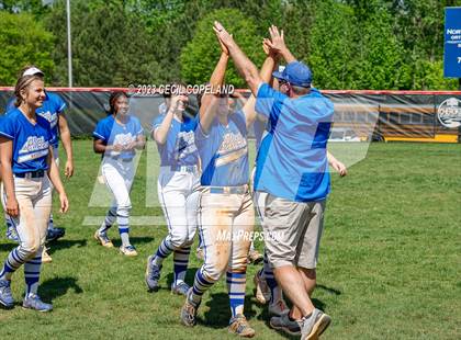 Thumbnail 2 in West Laurens vs Haralson County (GHSA Slowpitch Final) photogallery.