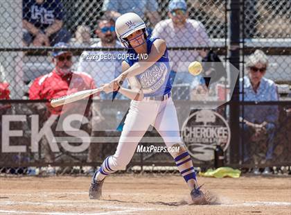 Thumbnail 1 in West Laurens vs Haralson County (GHSA Slowpitch Final) photogallery.