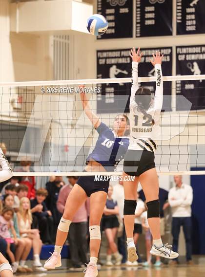 Thumbnail 3 in Newbury Park vs Flintridge Prep (CIFSS D3 Rnd 1 Playoff) photogallery.