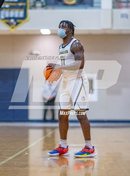 Thumbnail 1 in Trinity Christian vs Northwood Temple Academy (Quarter-Finals NCISAA 2A State Tournament) photogallery.