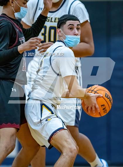 Thumbnail 2 in Trinity Christian vs Northwood Temple Academy (Quarter-Finals NCISAA 2A State Tournament) photogallery.