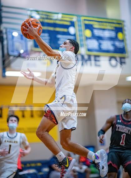 Thumbnail 3 in Trinity Christian vs Northwood Temple Academy (Quarter-Finals NCISAA 2A State Tournament) photogallery.