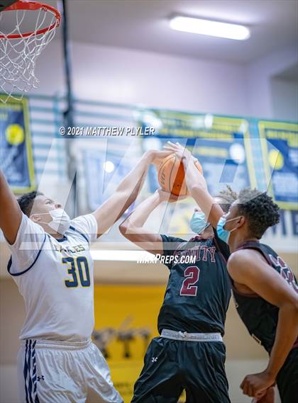 Thumbnail 2 in Trinity Christian vs Northwood Temple Academy (Quarter-Finals NCISAA 2A State Tournament) photogallery.