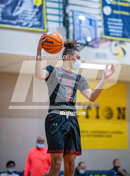 Thumbnail 3 in Trinity Christian vs Northwood Temple Academy (Quarter-Finals NCISAA 2A State Tournament) photogallery.