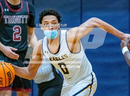 Thumbnail 3 in Trinity Christian vs Northwood Temple Academy (Quarter-Finals NCISAA 2A State Tournament) photogallery.