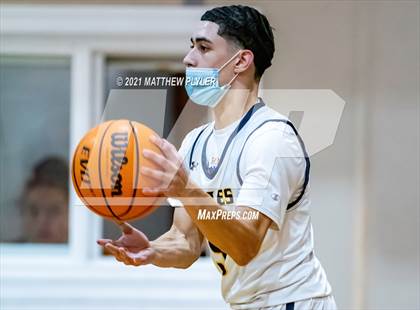 Thumbnail 1 in Trinity Christian vs Northwood Temple Academy (Quarter-Finals NCISAA 2A State Tournament) photogallery.