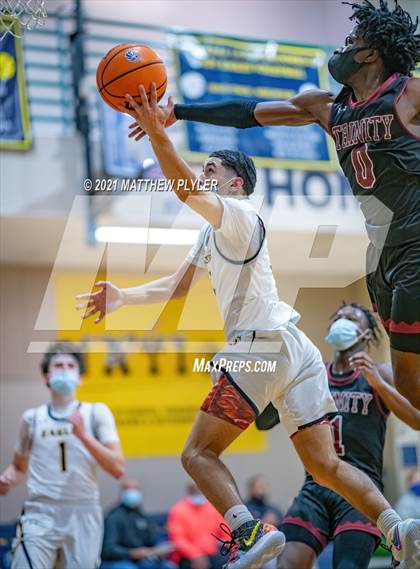 Thumbnail 3 in Trinity Christian vs Northwood Temple Academy (Quarter-Finals NCISAA 2A State Tournament) photogallery.