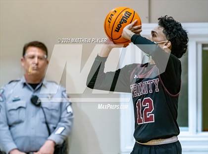 Thumbnail 1 in Trinity Christian vs Northwood Temple Academy (Quarter-Finals NCISAA 2A State Tournament) photogallery.