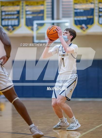 Thumbnail 3 in Trinity Christian vs Northwood Temple Academy (Quarter-Finals NCISAA 2A State Tournament) photogallery.