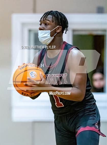 Thumbnail 3 in Trinity Christian vs Northwood Temple Academy (Quarter-Finals NCISAA 2A State Tournament) photogallery.