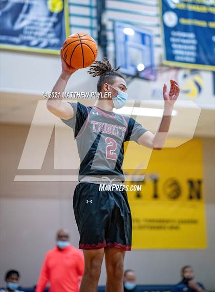 Thumbnail 2 in Trinity Christian vs Northwood Temple Academy (Quarter-Finals NCISAA 2A State Tournament) photogallery.