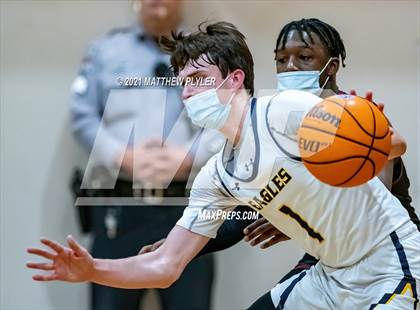 Thumbnail 3 in Trinity Christian vs Northwood Temple Academy (Quarter-Finals NCISAA 2A State Tournament) photogallery.