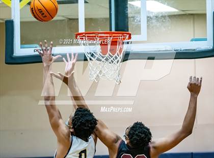 Thumbnail 2 in Trinity Christian vs Northwood Temple Academy (Quarter-Finals NCISAA 2A State Tournament) photogallery.