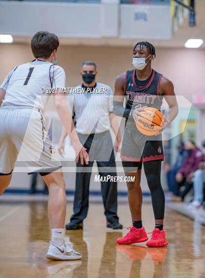 Thumbnail 3 in Trinity Christian vs Northwood Temple Academy (Quarter-Finals NCISAA 2A State Tournament) photogallery.