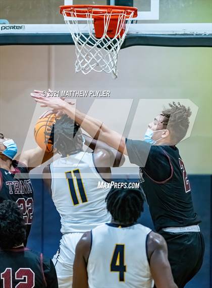 Thumbnail 2 in Trinity Christian vs Northwood Temple Academy (Quarter-Finals NCISAA 2A State Tournament) photogallery.