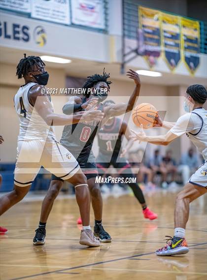 Thumbnail 3 in Trinity Christian vs Northwood Temple Academy (Quarter-Finals NCISAA 2A State Tournament) photogallery.
