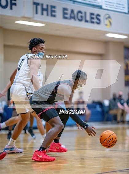 Thumbnail 1 in Trinity Christian vs Northwood Temple Academy (Quarter-Finals NCISAA 2A State Tournament) photogallery.