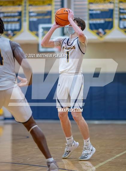 Thumbnail 1 in Trinity Christian vs Northwood Temple Academy (Quarter-Finals NCISAA 2A State Tournament) photogallery.
